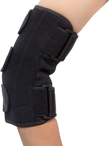 Chesoon Codera para Tendinitis Férulas Metálicas Extraíbles Incorporadas Atrapamiento Nervio Cubital Deportiva Inmovilizador Enderezamiento para Hombres y Mujeres