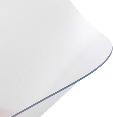 Floordirekt Bürostuhlunterlage Bodenschutzmatte - Bodenmatte Stuhlunterlage - Transparent - Stärke: 1,5 mm - Budget-Bodenschutzmatte für Hartböden (Neo, Länge: 120 cm, Breite: 150 cm)