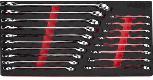 Metric Combination Spanner Set 18 Pc 6 to 24mm BOXO BX323-R2