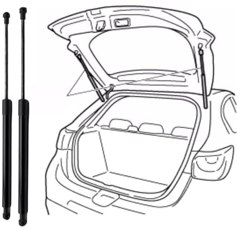 GJBHN 2 Pezzi Molle a Gas per Bagagliaio Auto per Suzuki Baleno WB/EW 2015-2021 2022 2023 2024 Baule Supporto Sollevamento Portellone Ammortizzatori Cofano Posteriore Accessori