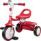besrey Kleinkinder-Dreirad mit Klingel, Kinderdreirad Alter 18 Monate bis 5 Jahre, Kleinkinderfahrrad für 2-4-Jährige, Geschenke & Spielzeug für Jungen & Mädchen, Rot