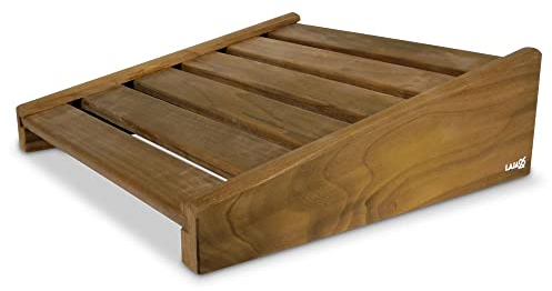 LaJa26 Sauna Kopfstütze Thermo FSC Espenholz - Ideal für Nacken und Schultern - Robust - Ergonomisch - Entspannend und langlebig - Auch als Rücken- oder Fußstütze nutzbar - Handarbeit Made in Europe