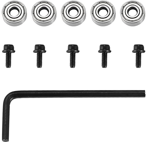 Giyofom Oberlager FräSer FräSkopflager Satz Lager ZubehöR Satz Innen 4,76 Mm AußEn 12,7 Mm