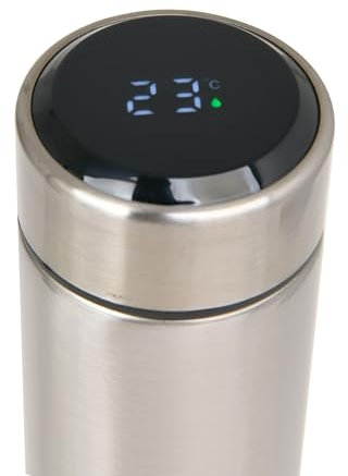 InGenious Stainless Steel Vacuum Flask with Temperature Monitor Digital Display