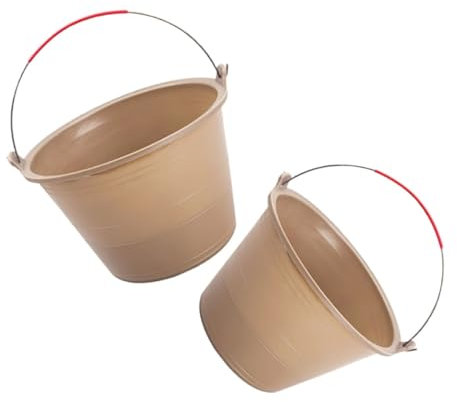 NUOBESTY 2 Pezzi Secchi per Heavy Duty Secchi per Mischiare Robusti e Versatili per Lavori Costruzione