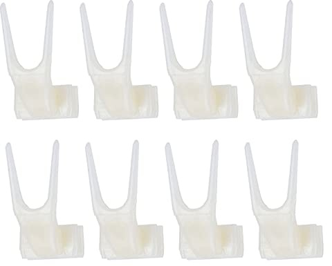 Stylebest 20 St Lättviktsfågelfruktgafflar i Plast för Matning Av Papegojor och små Husdjur, Hållbara Tillbehör för Husdjur, 4x2 Cm Storlek