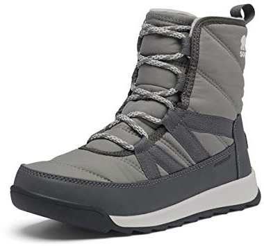 Sorel Whitney 2 Short Lace Waterproof wasserdichte Winterstiefel für Damen, Grau (Quarry), 36 EU