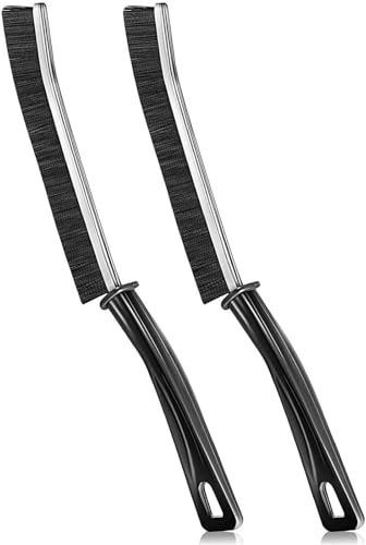 2pcs Long-Handle Crevice Cleaning Brush for Bathroom Gaps, Window Dead Spaces, Grooves and Toilets - Hand-Held Tool with Extended Reach