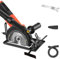 Winkelschleifer Halterung 100-125mm Trennständer für Winkelschleifer Einstellbarer Winkel 0-45°, Schnitttiefe 0~40mm Winkelschleifer Ständer Führungsschlitten Winkelschleifer Feste Universalhalterung