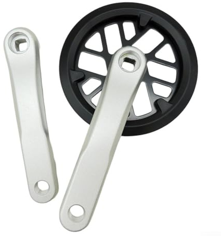 ReachMall Alloy 127/140/152MM Bike Crankset, Kids Bike Crankset 32 Teeth, For Ebike Folding Bikes (32 * 140mm)