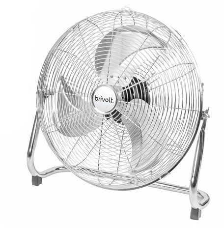 brivolt. Ventilateur de sol BVVC90-3 vitesses, 90 W, Ø40 cm