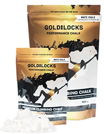 BTG PRODUCTS Goldilocks Chunky Chalk for Rock Climbing, Crossfit, Weight Training, Gymnastics, & More - Parent (White, 2 oz)