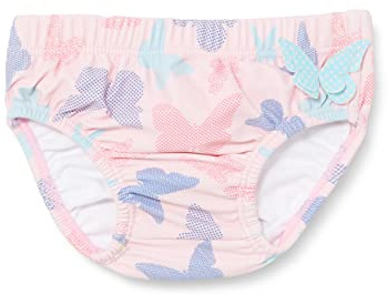 Playshoes Pantaloni Pannolini Con Protezione Uv, Costume da bagno costume da bagno Unisex - Bambini e ragazzi, Farfalle, 62-68