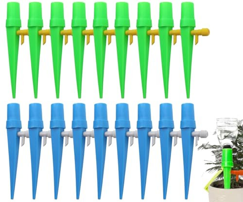 Riego Goteo Macetas, 18 Piezas Riego Automatico Macetas Riego Por Goteo Para Macetas, Autoriego Para Plantas Macetas, Dispensador Agua Plantas Riego Automatico Macetas (18pcs-C)
