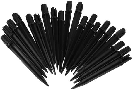 Toyvian 20 Piezas De Luz De Césped Estacas De Tierra Reforzadas para Exteriores Accesorios De Luces Solares para Jardín Estacas De Repuesto para Suelo para Luz Solar