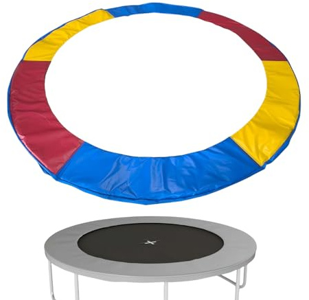 Genérico Protector de Muelles de Trampolín, Acolchado De Seguridad para Trampolín, Impermeable Antipolvo Prolonga Vida Útil Exterior Jardín