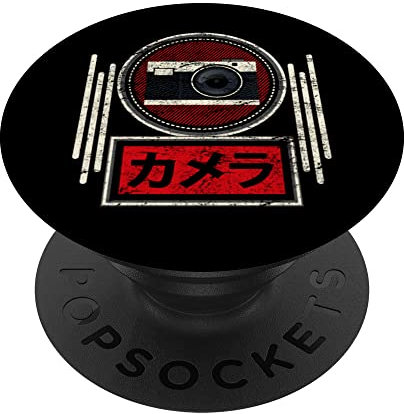Vintage Japanese Analog SLR Camera Film Retro Photographer PopSockets Swappable PopGrip