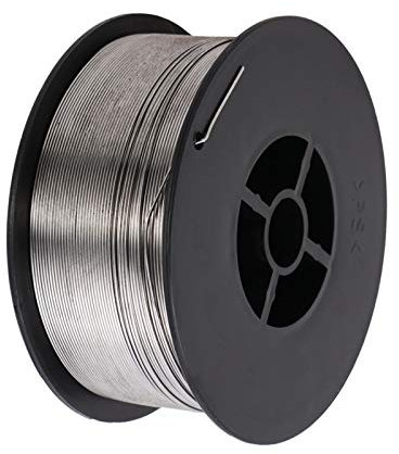 Bobines de fil à souder en acier inoxydable, sans gaz, roulées et fourrées, 0,8 mm, 1 kg