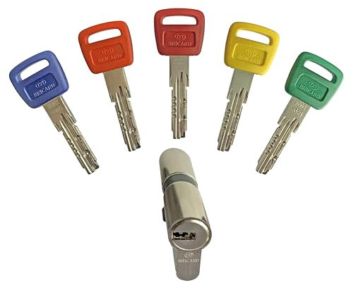 Bricard Cylindre Olympia 30+30 Débrayable. 5 Clés.