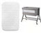 Next to Me Bedside Crib Mattress Compatible to Fit Baby & Toddler Crib Super Soft & Extra Thick Foam Breathable Quilted Cover (83 X 50 X 5cm)