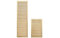 Agritrade AK Classic Single Louvre Door - Unfinished Pine Wood - 29cm W x 99.3cm H x 2cm Thick - Ready to Paint - Natural