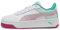 PUMA Carina Street JR Sneaker, White-Rose Mauve-Aquatic, 39 EU