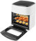 Heißluftfritteuse 15L Airfryer 6 Programme max 200°C, Fritteuse ohne Öl, Grillen, Backen, Braten, Dörren 1400W Einstellbare Temperatur und Zeit (Weiß)