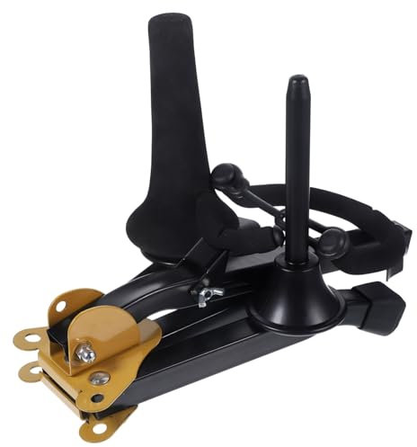 BESTonZON Faltbarer Saxophonständer Für Alto Und Tenor Stabiler Saxophonhalter Aus Robustem Leicht Und Tragbar Für Musiker Und Saxophonisten Mit Sicherem Stand Und Langlebiger