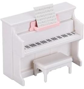 Figurines Miniatures D'instruments De Musique Modèle Miniature De Piano Scène À Faire Soi Même(2)