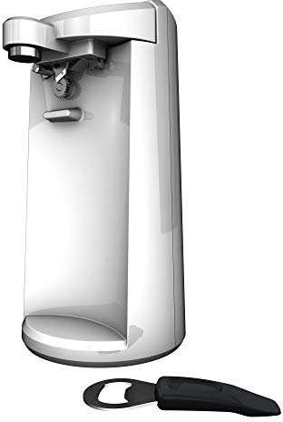 BLACK+DECKER EasyCut Extra-Tall Can Opener, White, EC500W