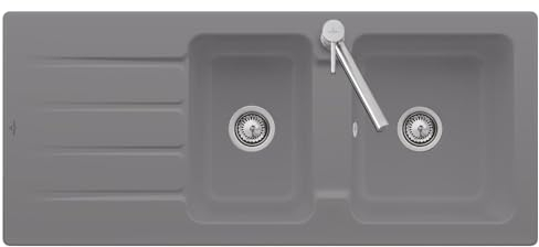 Villeroy & Boch Architectura 80 3380 01 SL Stone Keramikspüle Handbetätigung