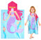 MOEMOE BABY Kapuzenhandtuch Kinder, 70 * 60cm Baumwolle Badeponcho Strandtuch Kinder Kapuze Badetuch Kinder für Mädchen Jungen
