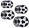 16 Stück Fußball-Stickerei-Patches, Cartoon-Fußball-Stoffaufkleber, Kleidungsflicken, Kinder-Cartoon-Dekoration, waschbare Aufbügelflicken, austauschbar, wiederverwendbar