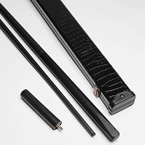 BBAUER Billard Queue Billiard cue Pool cue billardqueue Billardqueue Kleiner Kopf schwarz 8 Queue chinesischer Stil acht Queue Kohlefaser schwarz Technologie Carbon neun Kugel(Color:2,Size:)