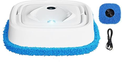 Robot Aspirapolvere - Lavapavimenti Senza Fili A Umido E A Secco | Smart Mop Automatico Con Funzione Di Umidificazione | Pulitore Spazzante Silenzioso | Macchina Per La Pulizia Dei Pavimenti | Scopa A