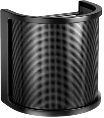 Sucritude Filtro Antiviento,Protector Antiviento Para Micrófono | Cubierta Protectora Doble Capa Con Reducción De Ruido Para Micrófono Portátil Streaming En Estudio En Casa Podcast Karaoke Y Música En