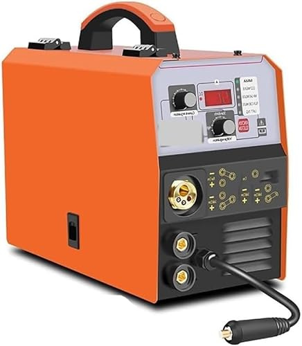 Saldatore MIG 250A, 3 in 1 Combo MMA/MIG/LIFT TIG Saldatore, Flux Core Saldatore con Design Portatile - Attrezzatura di saldatura MIG-130