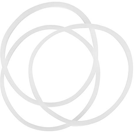 MAGT Guarnizioni di Ricambio Anelli di Tenuta, 3 Pezzi Diametro 8,4 cm in Gomma per Magic Bullet Piatto/Croce