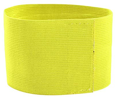VGEBY Capitaine Brassard en Nylon Sports d'équipe en Plein air brassards de Football brassards Bandes de Joueurs réglables(Jaune) Sportinggoods Fournitures De Sportinggoods Fournitures De Football
