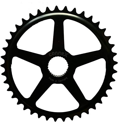 Import CONNEX E-Bike Kettenblatt 41 Zähne Schwarz Stahl