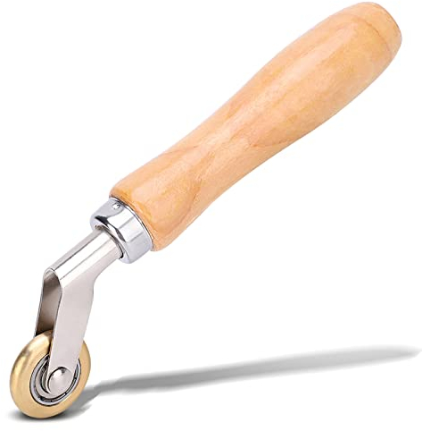 Rodillo de Mano de Soldadura, Rodillo Soldar PVC Rodillo de Techo Rodillo de Presión Rodillo de Soldadura de la Mano Costura para Aplanar Membranas Impermeables, Costura de Esquina, Lona