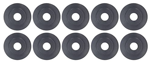 10 PCS Pipe Cutter Replacement Blades, Pipe Cutter Spare Wheel Manganese Steel Pipe Slice Cutting Wheels Tubing Cutter Replacement Blades