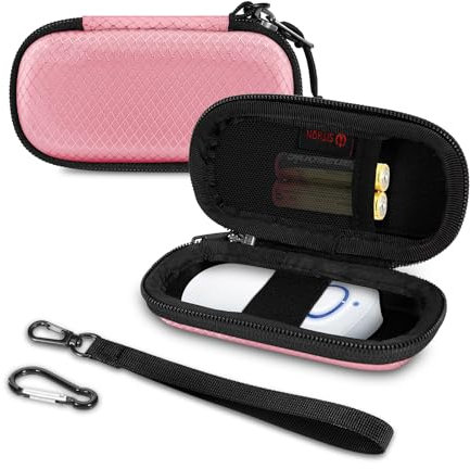 SITHON Custodia per Beurer BR 60 BR 90 BR 10 per punture di insetti, custodia rigida da viaggio, (solo tasca, senza punture di insetti!), (Rosa)