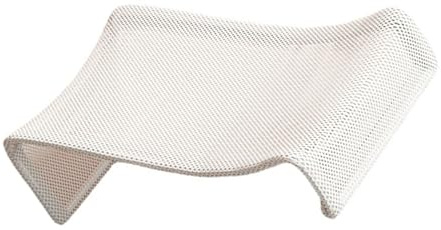 CVUTOVO Soporte para Bañera de Ñiño Cojín Transpirable Secado Rápido, Asiento de Baño para Bebés Seguro y Portátil, Adecuado para Recién Nacidos