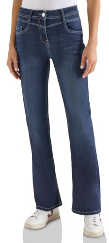 CECIL Bootcut jeans Dark Blue Wash 27