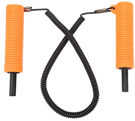 ZLXHDL Eispickel, Sicherheitspickel Zum Eisfischen Mit Ergonomischem Griff, Schneidspitze, Tragbares Eispickel-Set Zum Klettern aus Eishöhlen Und Für Wasserrettungen