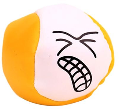 Rxuaw Mini-Jonglierbälle mit lustigen Gesichts-Designs, Sitzsäcke für Anfänger und Erwachsene, Partyzubehör