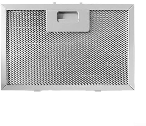 Metall-Fettfilter für Dunstabzugshaube, 300 x 506 x 9 mm, silberfarben, 2 Stück