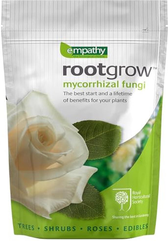 HOCHSTE Empathy Rootgrow Mycorrhizal Fungi RHS Endorsed For Plant Root Strength Trees Shrubs Roses Feed Food Fertiliser Green - 360g (2 Pack)