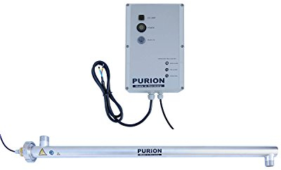 PURION 2500 36W 110-240V UVC desinfección agua potable casa unifamiliar sistema UV con monitorización de por vida